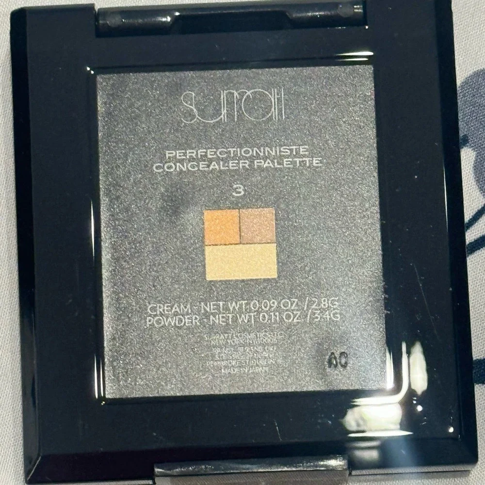 Surratt Warm Peach /Light Tan /Yellow Powder Perfectionniste Concealer Palette 3